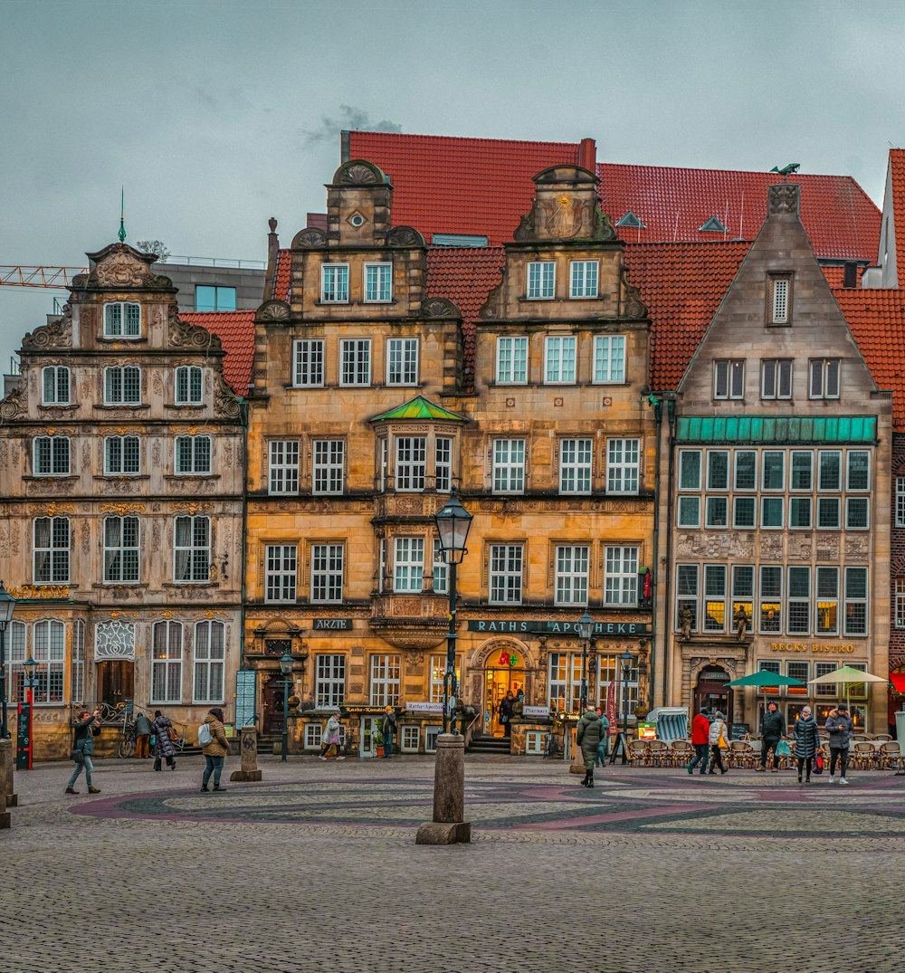 Market square in Bremen, Germany